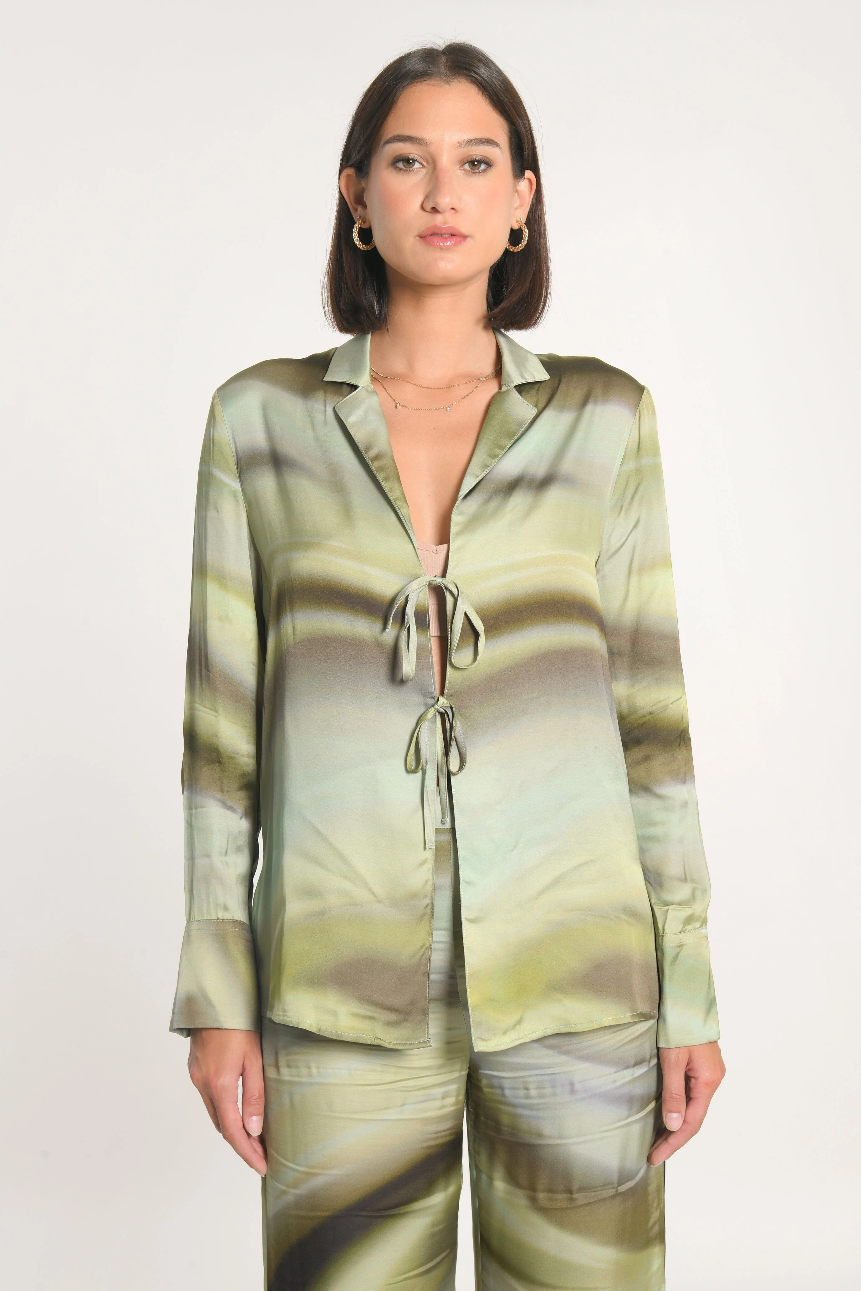 CHEMISE NIKITA IMPRIMÉ 70s MULTI KAKI