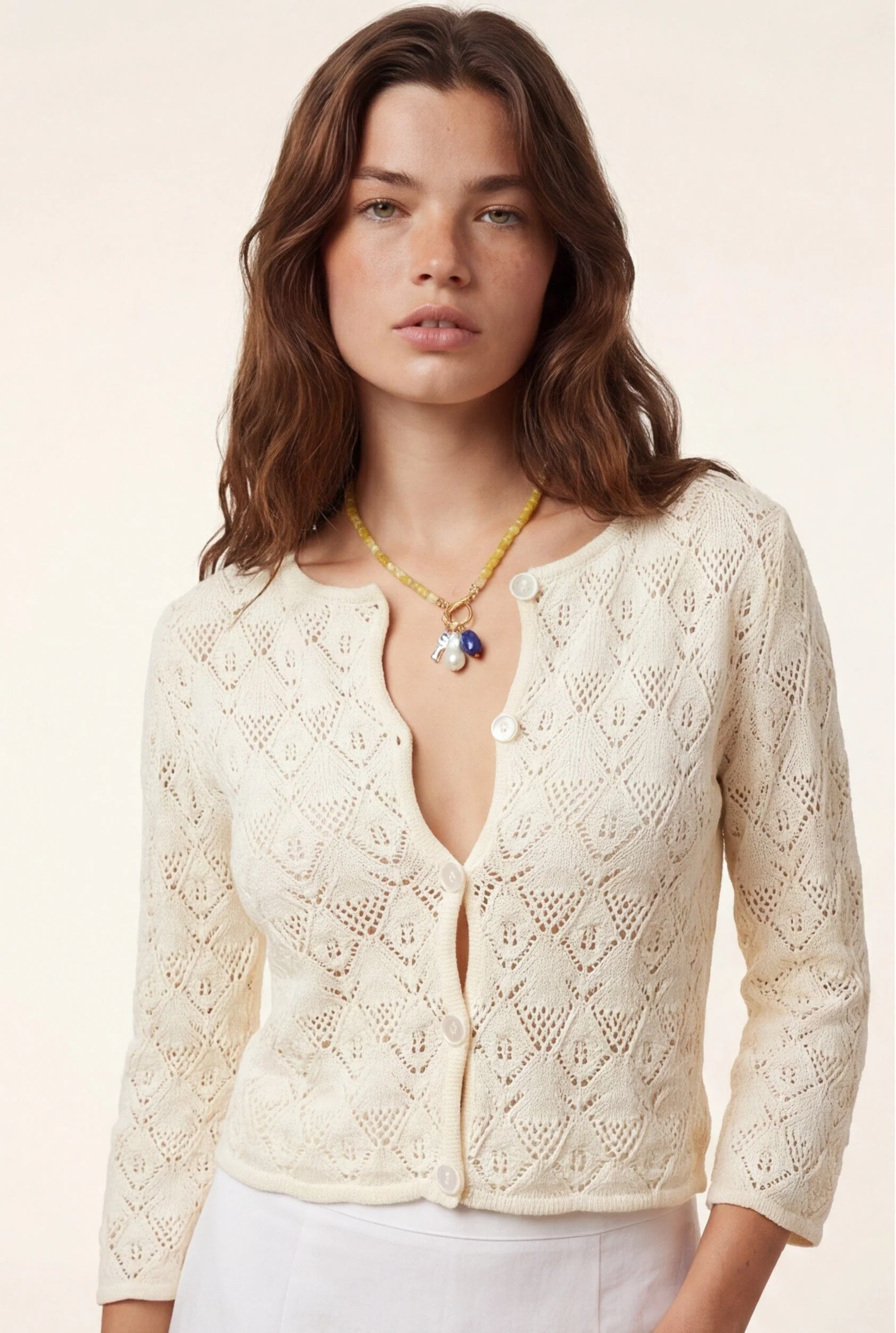 GILET - CAMYLES - ECRU - Image 2