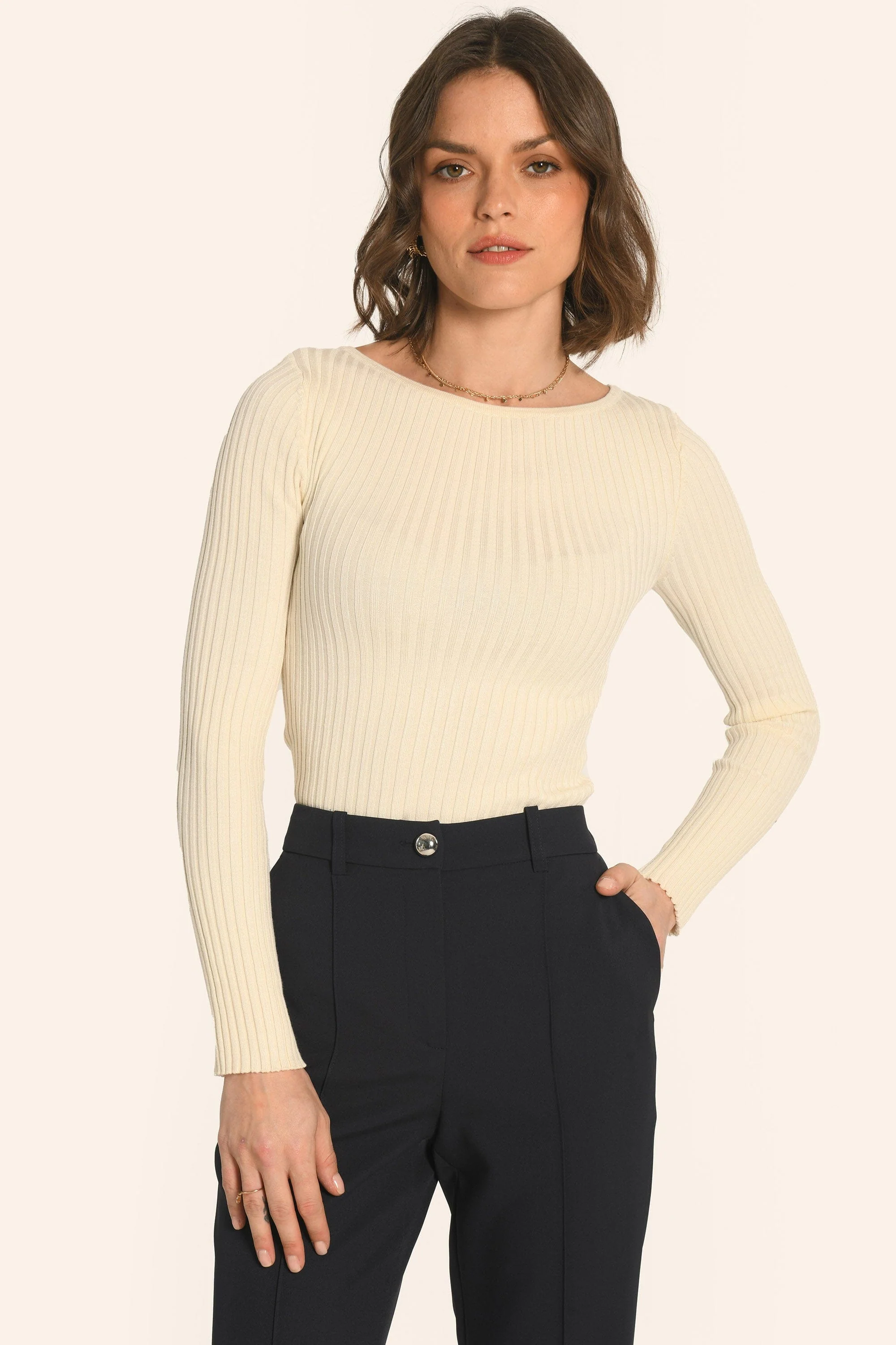 PULL - ÉCRU - ALIDA