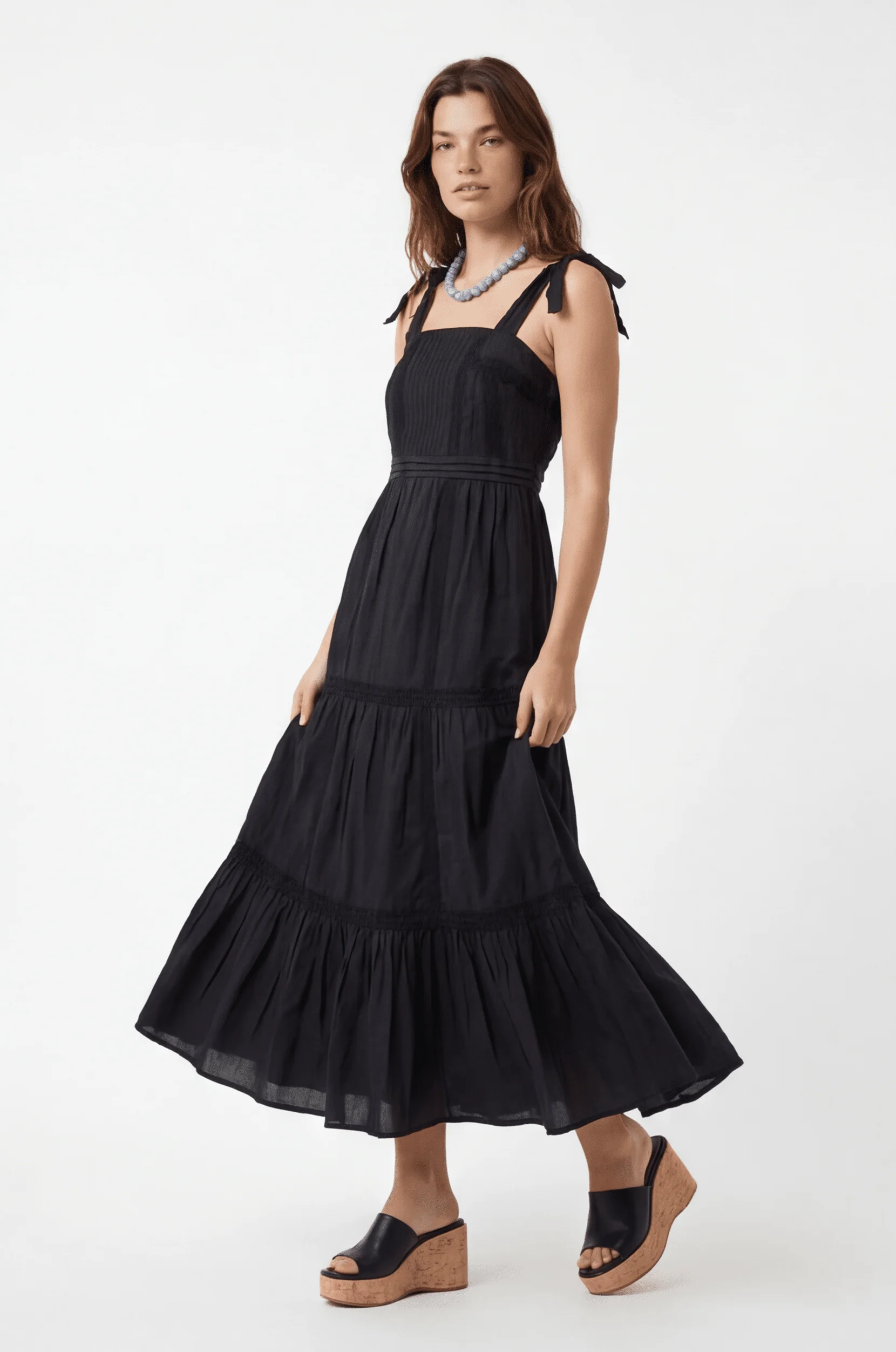 ROBE - CALABASAS - NOIR - Image 3
