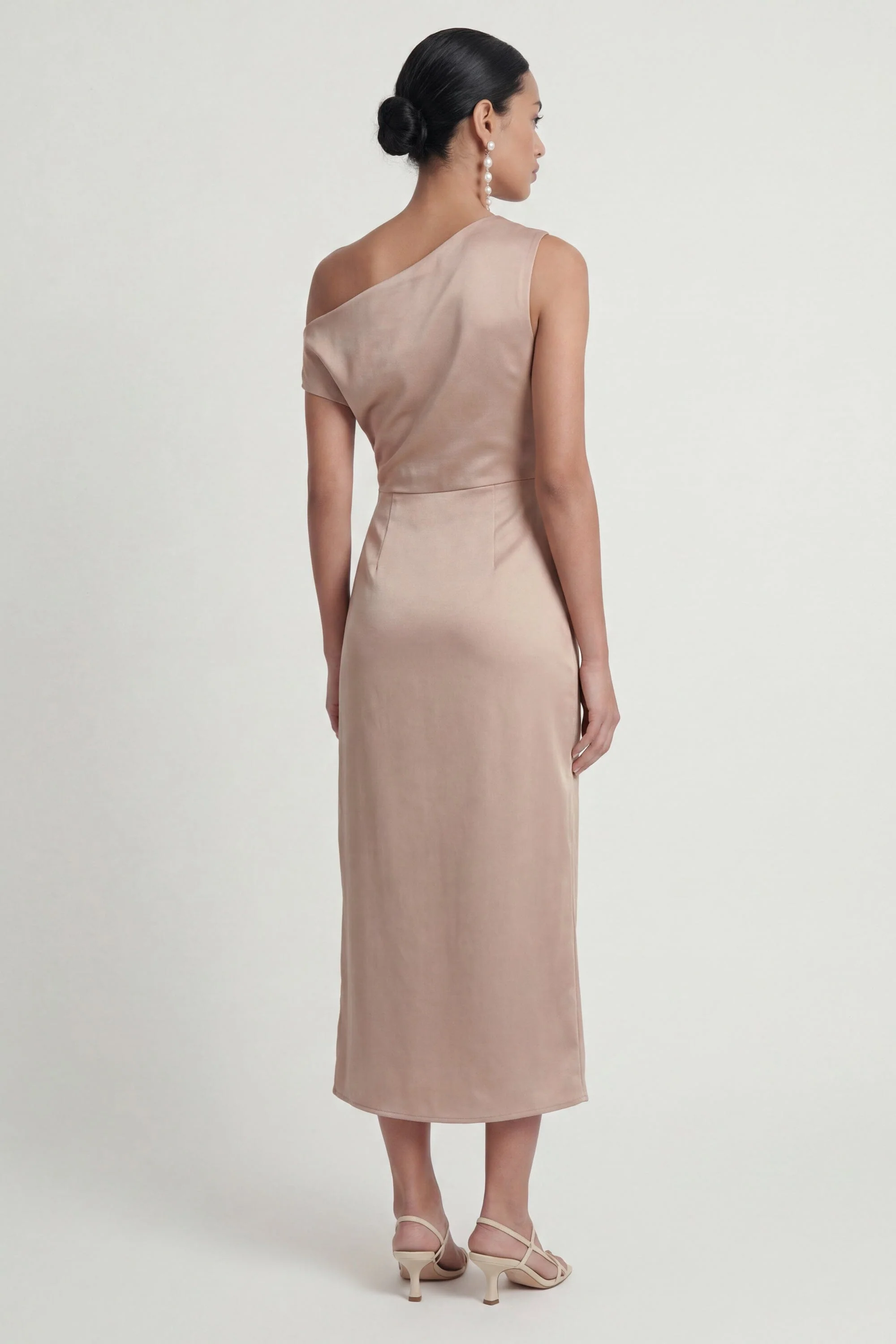 ROBE ASYMETRIQUE - CAPRI - ROSEE - Image 4