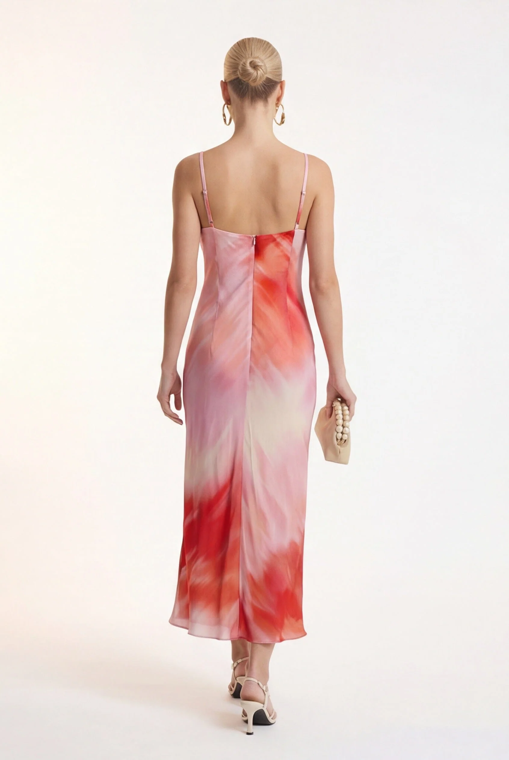 ROBE LONGUE - CARAIBES - ROUGE - Image 4