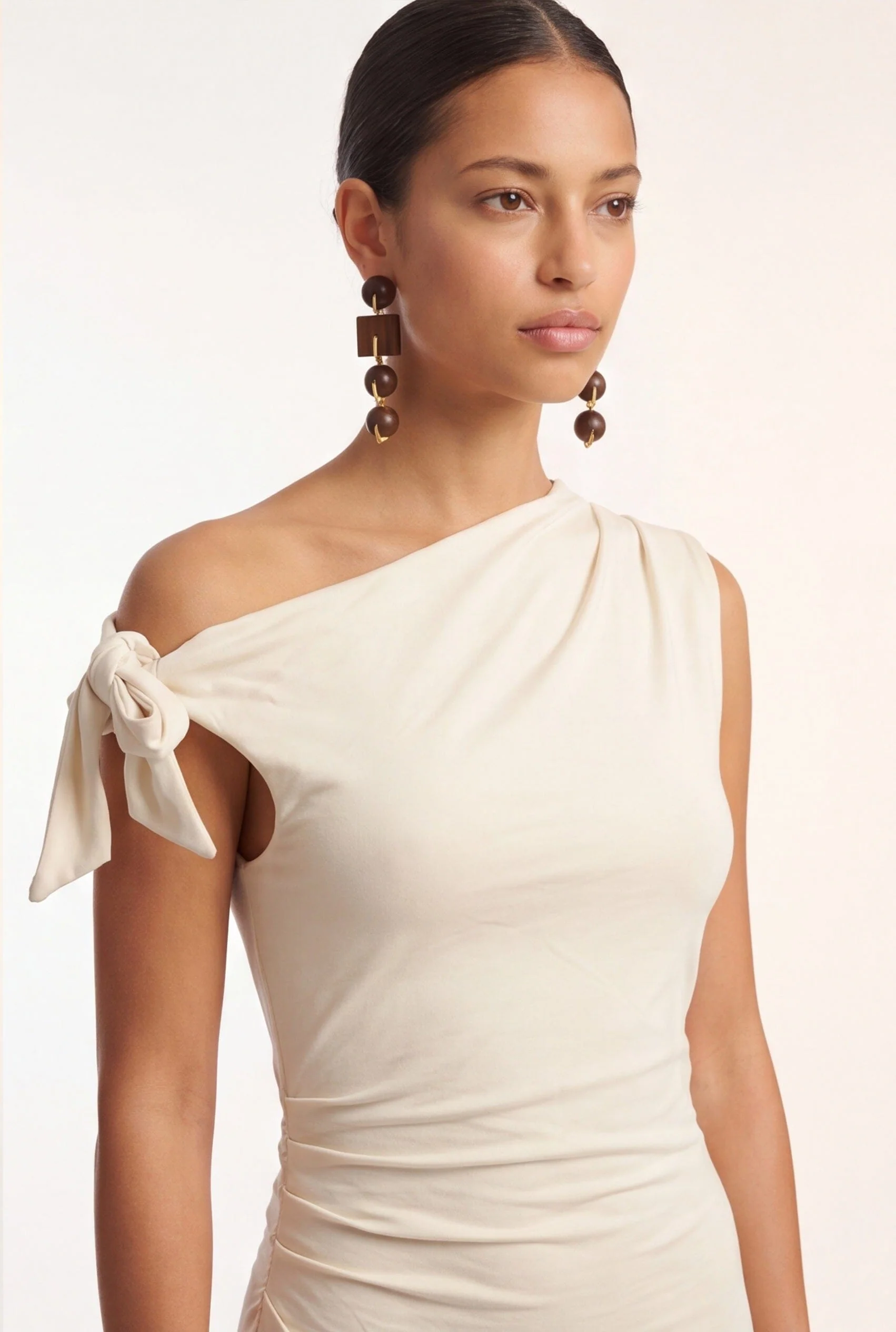 ROBE - CRYSTA - ECRU - Image 3