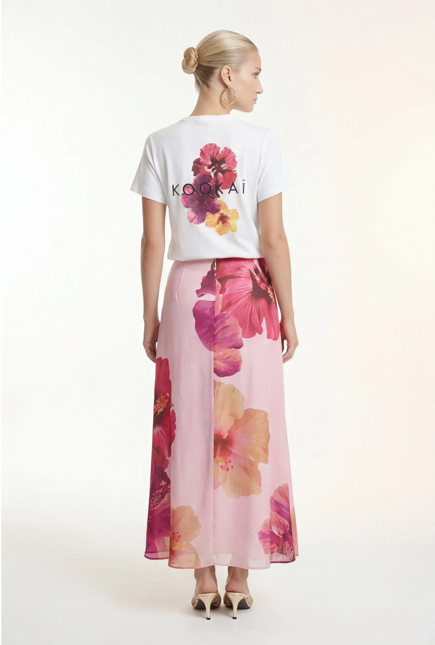 TEE-SHIRT - C-HIBISCUS - BLANC - Image 3