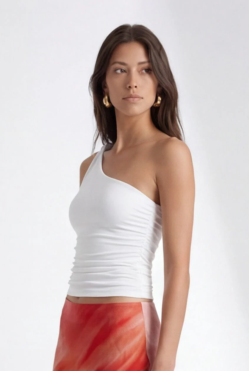 TOP ONE SHLOUDER - CHARLENE - ECRU - Image 2