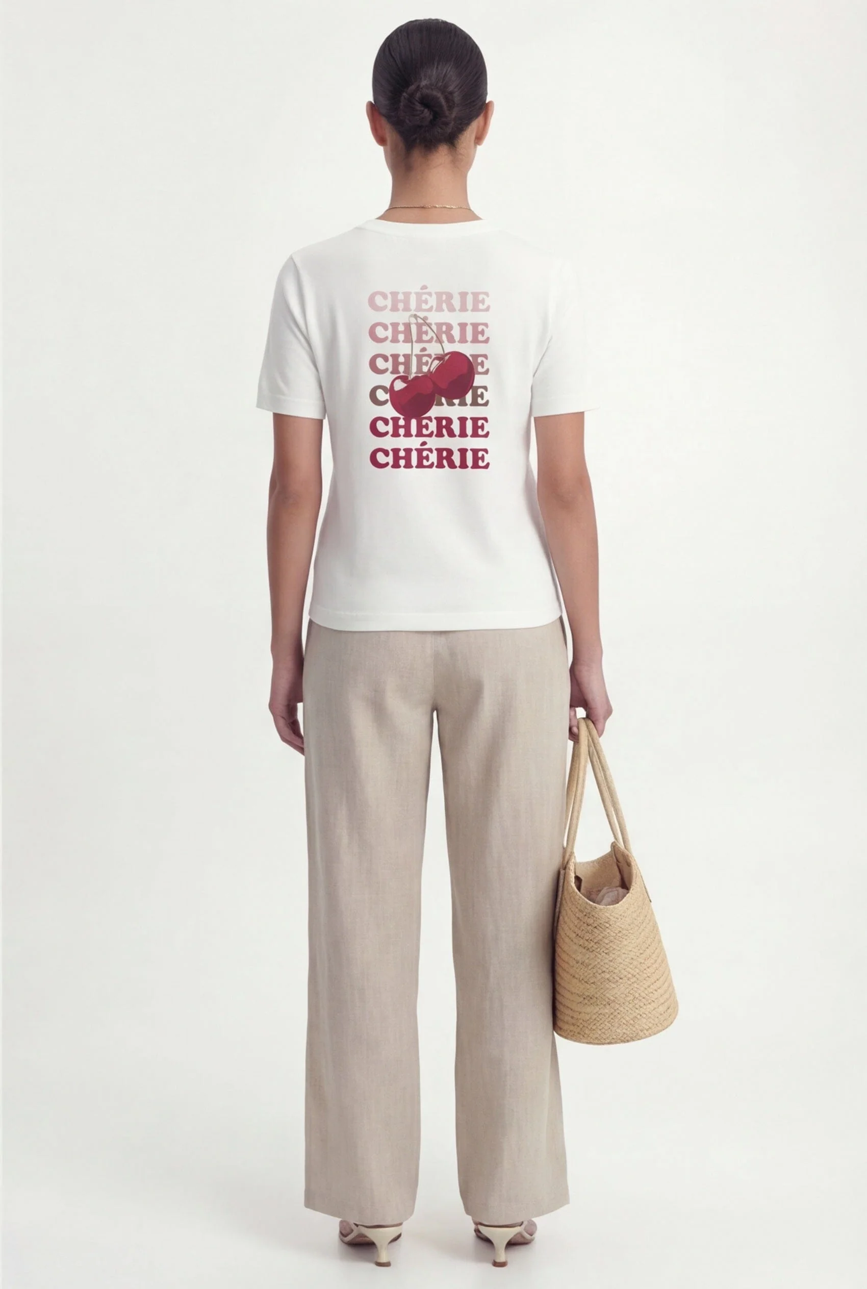 TEE-SHIRT - CHERIE - ECRU - Image 2