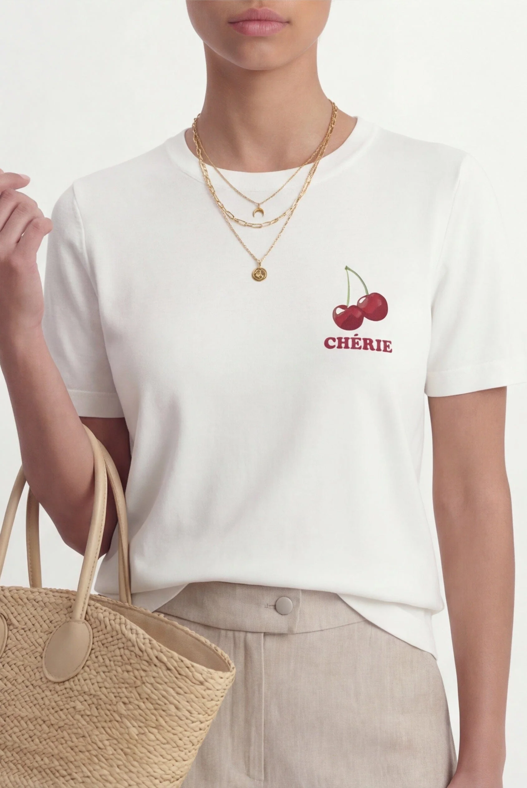 TEE-SHIRT - CHERIE - ECRU - Image 3