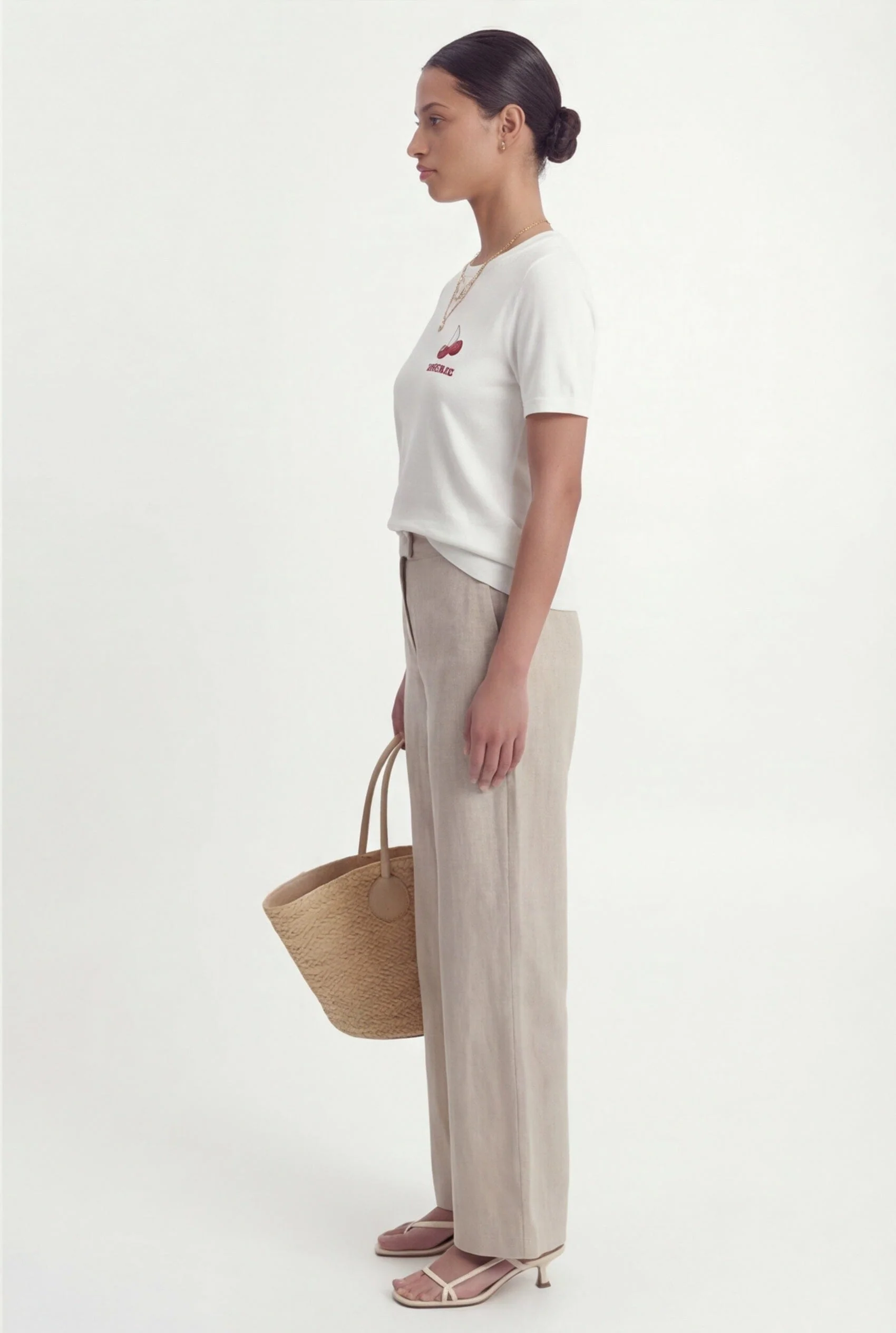 TEE-SHIRT - CHERIE - ECRU - Image 4
