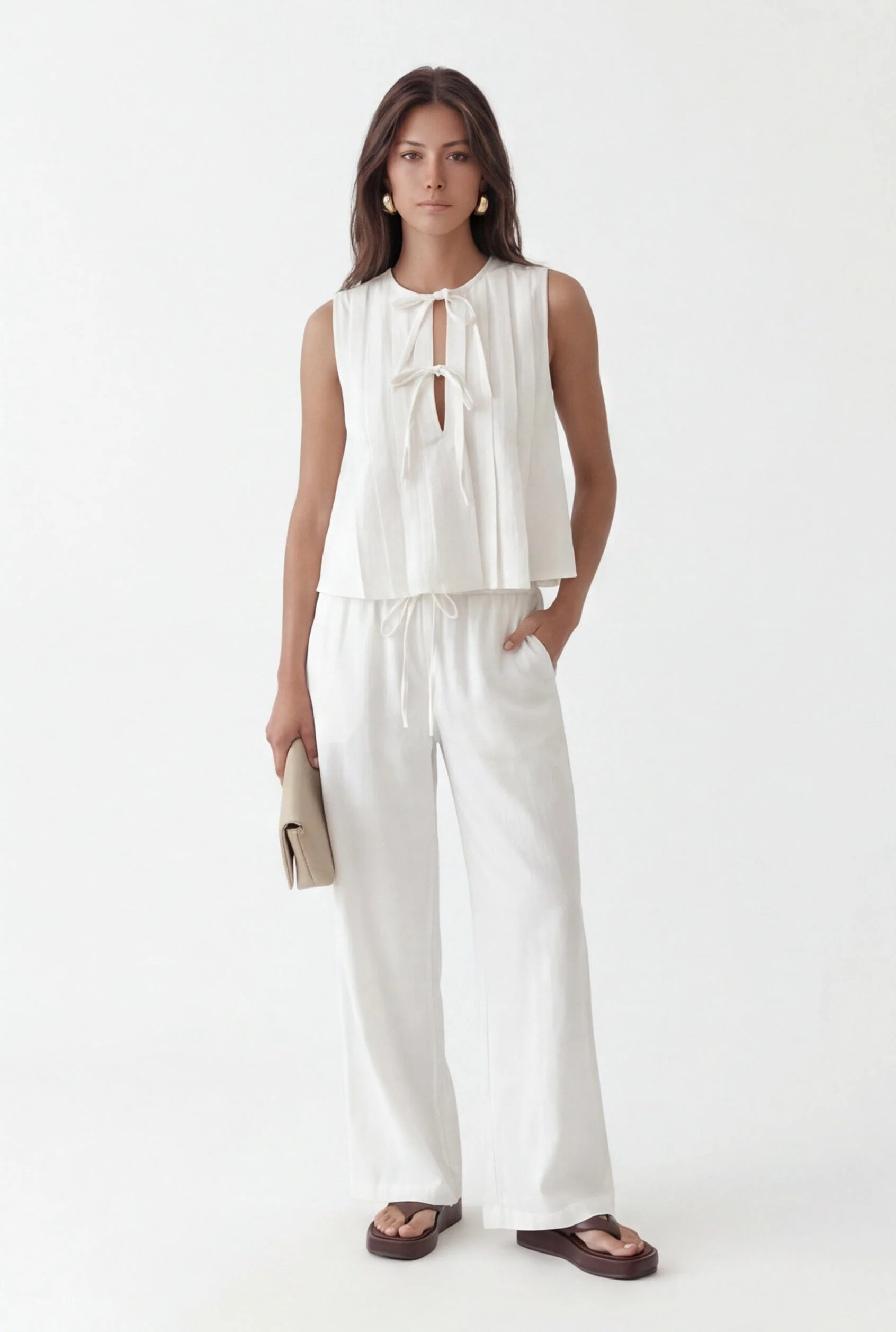 CROP TOP - CALETA - ECRU - Image 3