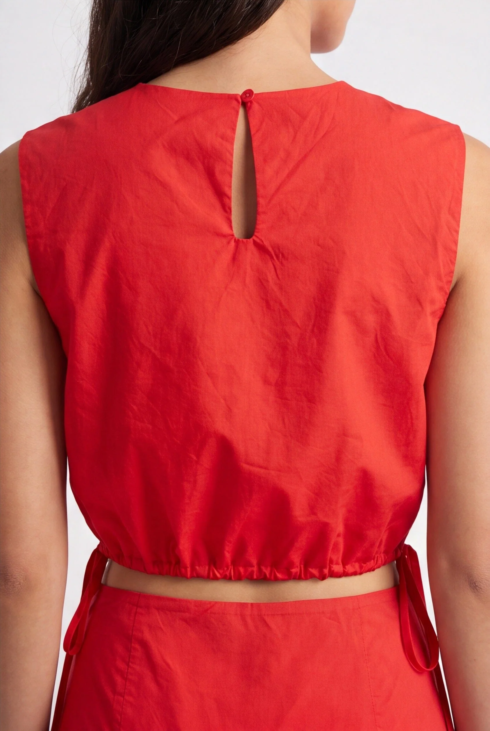 TOP BOITE - CELIA - ROUGE - Image 4