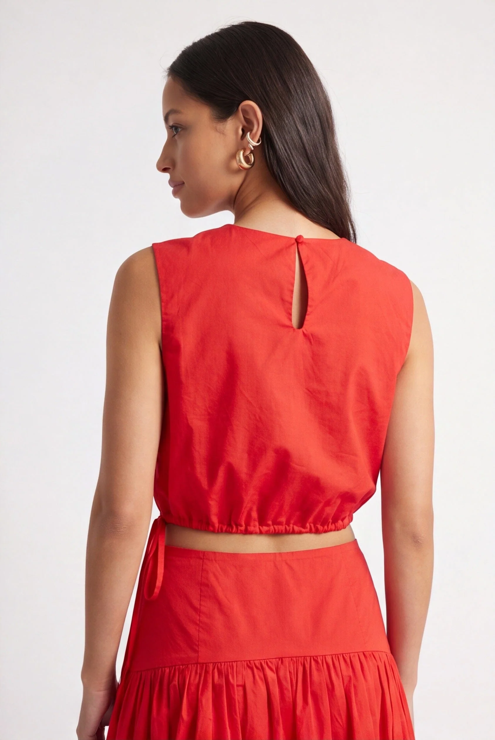 TOP BOITE - CELIA - ROUGE - Image 5