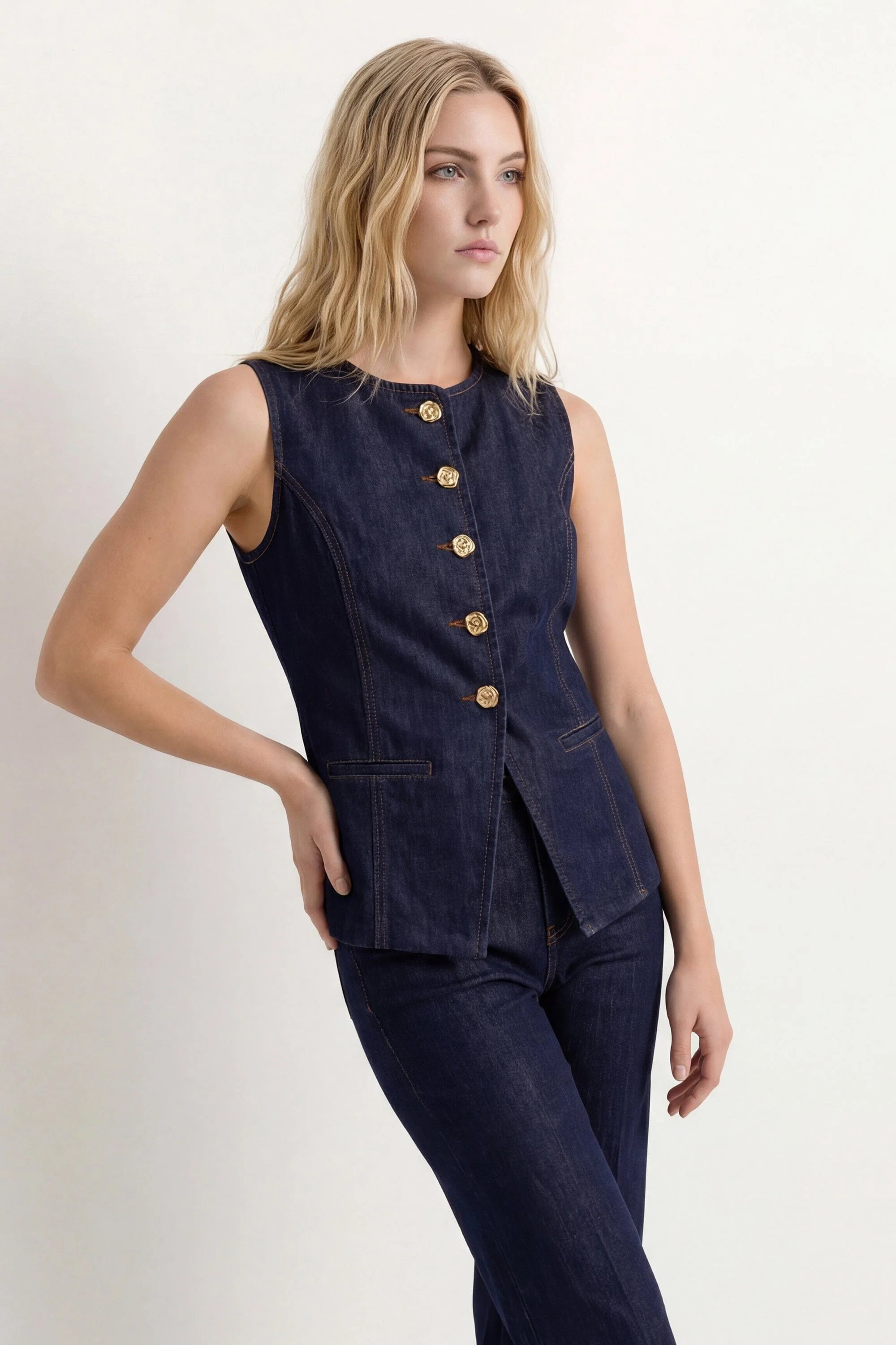VESTON LONG - CYRIELLE - BRUT - Image 2